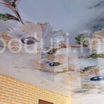 Глянцевый потолок с фотопечатью