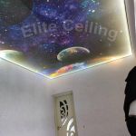 Потолок с фотопечатью Звездное небо